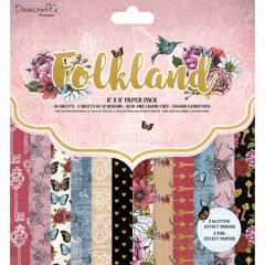 Folkland 8x8 Paper Pad