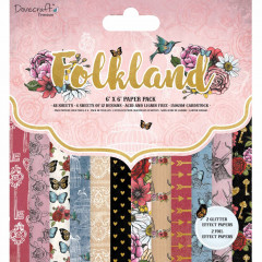 Folkland 6x6 Paper Pad