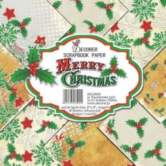 Merry Christmas 8x8 Paper Pack