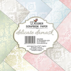 Delicate Damask 8x8 Paper Pack