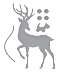 Fun Stampers Journey Die - Prancing Deer