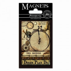 Stamperia Magnet - Voyages Fantastiques Bicycle