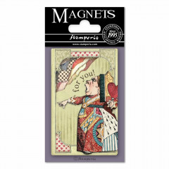 Stamperia Magnet - Alice Queen of Hearts