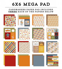 Fall Fever 6x6 Mega Paper Pad