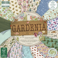 Gardenia 6x6 Paper Pad