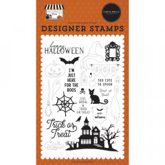 Clear Stamps - Haunted Night, Halloween Market