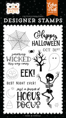 Clear Stamps - Halloween Magic Something Wicked