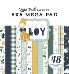 Its A Boy 6x6 Mega Paper Pad