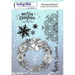 Rubber Stamp - Christmas Wreath