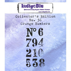 Collectors Edition No. 36 Stamps - Grunge Numbers