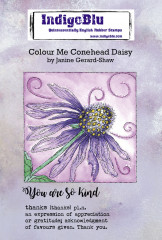 Rubber Stamps - Colour Me Conehead Daisy