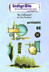Rubber Stamps - Be Different by Asia