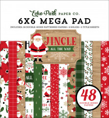 Jingle All The Way 6x6 Mega Paper Pad