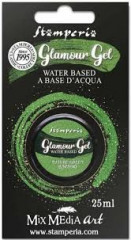 Stamperia Glamour Gel - Nature Green