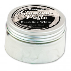 Stamperia Glamour Paste - Sparkling White