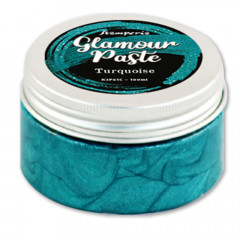 Stamperia Glamour Paste - Turquoise