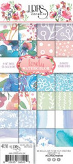 LDRS Creative Lovely Watercolor 4x9 Paper Pack