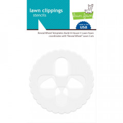 Lawn Clippings Stencils - Reveal Wheel: Build-A-House