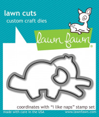 Lawn Cuts Custom Craft Dies - I like Naps