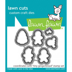 Lawn Cuts Custom Craft Dies - Tiny Gingerbread