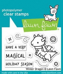 Clear Stamps - Winter Dragon