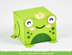 Lawn Fawn Add-On Dies - Tiny Gift Box Frog