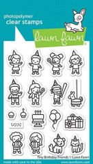 Lawn Fawn Clear Stamps - Tiny Birthday Friends