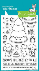 Lawn Fawn Clear Stamps - Joy To All