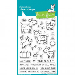 Lawn Fawn Clear Stamps - You Goat This