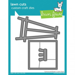 Lawn Cuts Custom Craft Dies - Canvas and Easel
