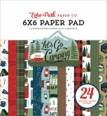 Lets Go Camping 6x6 Paper Pad