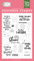 Clear Stamps - Spring Showers, I Love Spring