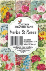 Herbs and Roses Mini Paper Pack