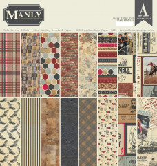 Manly 12x12 Paper Pad