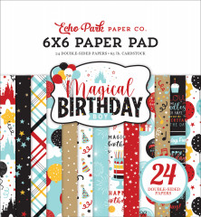 Magical Birthday Boy 6x6 Paper Pad