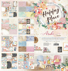 Memory Place Happy Place 12x12 Journaling Cards Paper Pack