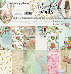Memory Place Adventure Awaits 12x12 Paper Pack
