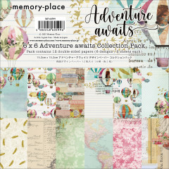 Memory Place Adventure Awaits 6x6 Paper Pack