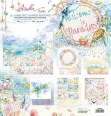 Memory Place Welcome to Paradise 12x12 Paper Pack