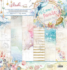 Memory Place Welcome to Paradise Simple Style 12x12 Paper Pack