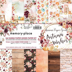 Memory Place Kawaii Goods Autumn Wishes 6x6 Paper Pack