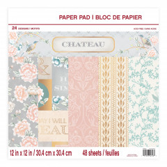 Chateau 12x12 Paper Pad