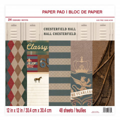 Chesterfield Hall 12x12 Paper Pad