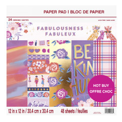 Fabulousness 12x12 Paper Pad