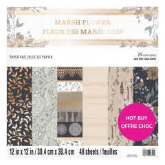 Marsh Flower 12x12 Paper Pad
