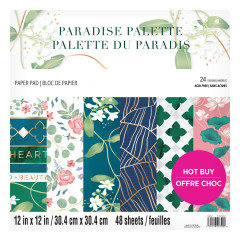 Paradise Palette 12x12 Paper Pad