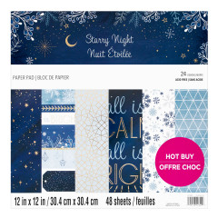 Starry Night 12x12 Paper Pad