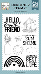 Echo Park Clear Stamps - Best Life