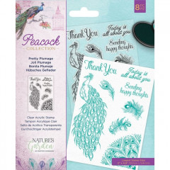 Clear Stamps - Peacock Collection Pretty Plumage