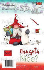 Polkadoodles Clear Stamps - Gnome Naughty or Nice